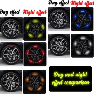 Reflective Car Wheel Rim Stickers