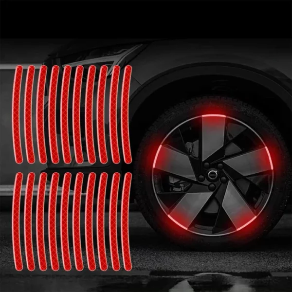 Reflective Car Wheel Rim Stickers