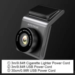 Self-adhesive HD dashboard camera