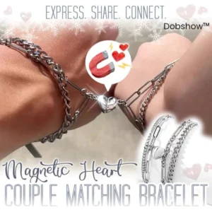 Dobshow™ Magnetic Heart Couple Matching Bracelet