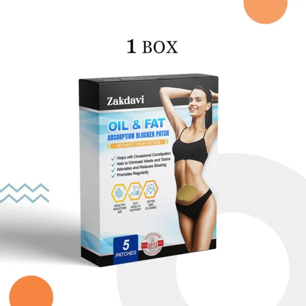 Zakdavi Oil and Fat Absorption Blocker Patch