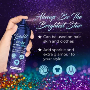 Zakdavi™ Twinkle Body Glitter Spray