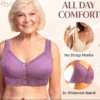 2024 New Stretchy Front Closure Breathable Bra for Seniors