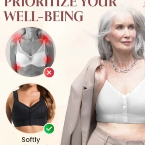 2024 New Stretchy Front Closure Breathable Bra for Seniors