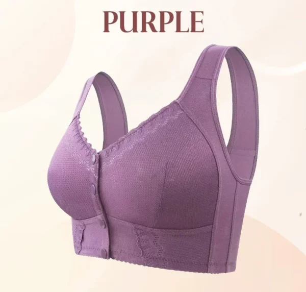 2024 New Stretchy Front Closure Breathable Bra for Seniors