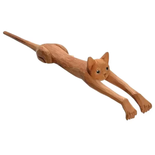 Cat Shaped Back Scratcher Sturdy Wood Back Scratchers