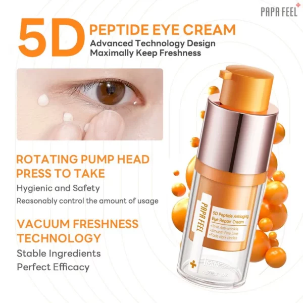 Papa Feel - 5D Peptide Anti-Aging Repair Eye Cream