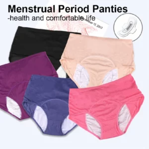 HIGH-WAISTED LEAK-PROOF PROTECTIVE PANTIES