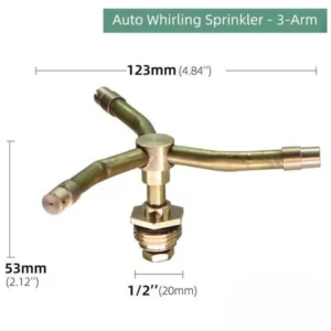 Automatic rotating sprinkler