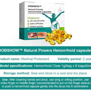 DOBSHOW™ Natural Powers Hemorrhoid capsules