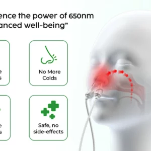 AuraGlow Nasal LED Therapy Device