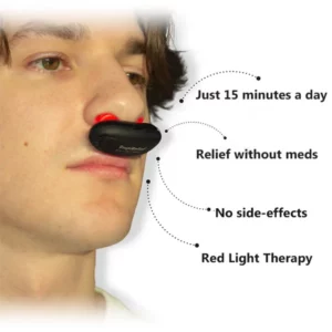 Yagoo™ RespiRelief Red Light Nasal Therapy Instrument