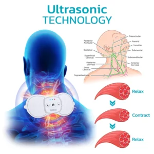 ChillNeck Ultrasonic Lymphatic Therapeutic Massager