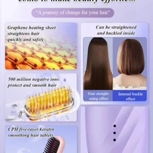 All-in-One Portable Quick Straightening Comb