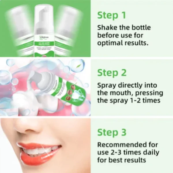 SEAGRIL™ Herbal Brightening Oral Repair Mousse