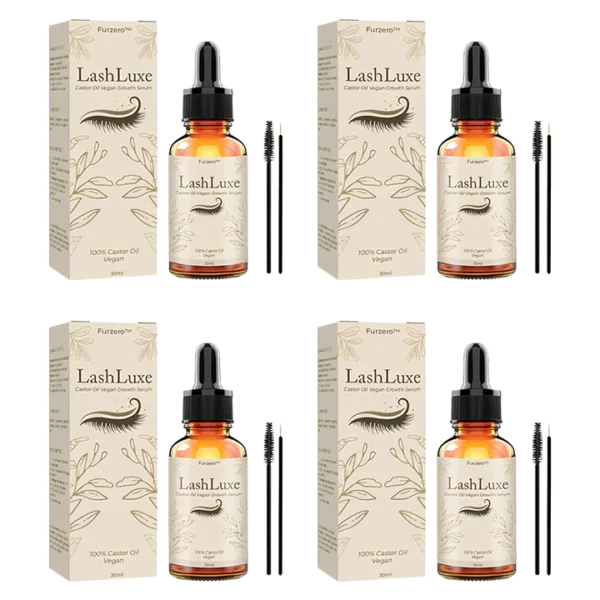 Furzero™ LashLuxe Castor Oil Vegan Growth Serum