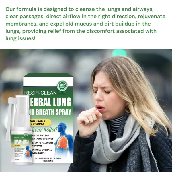 RESPICLEAN™️ Herbal Lung and Breath Spray