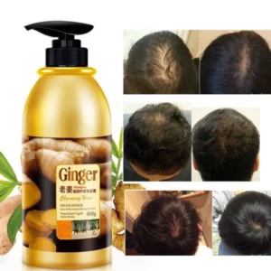 Ginger Herbal Hair Shampoo: Growth & Scalp Care