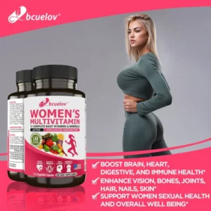 Bcuelov Women's Complete Multivitamin & Mineral Supplement