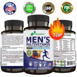 Bcuelov Men's Vitamin and Mineral Supplement