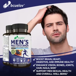 Bcuelov Men's Vitamin and Mineral Supplement