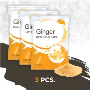 Lymphatic Detox Ginger Bath Scrub Salts