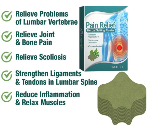 Pain Relief Vitalizing Tendon Herbal Plaster