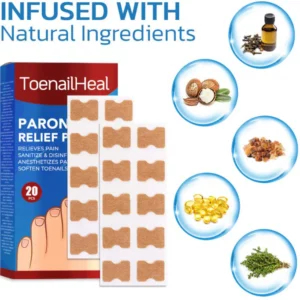 ToenailHeal Paronychia Relief Patch