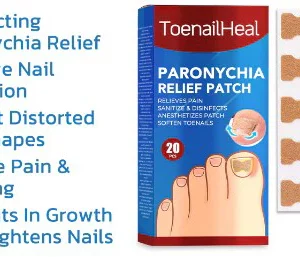 ToenailHeal Paronychia Relief Patch