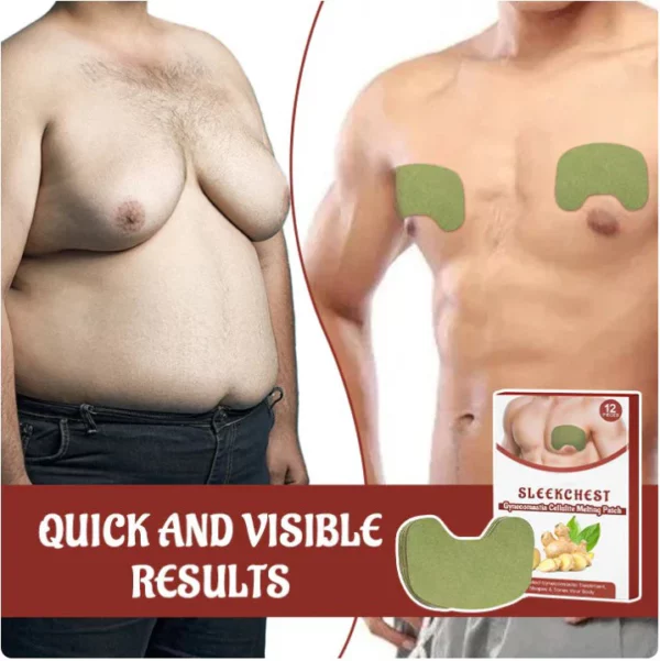 SleekChest Gynecomastia Cellulite Melting Patch