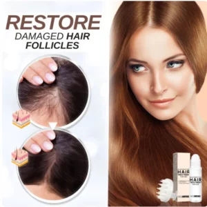 Hair Rejuvenation Treatment & Stimulating Scalp Massager