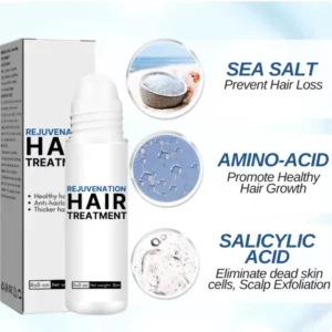 Hair Rejuvenation Treatment & Stimulating Scalp Massager
