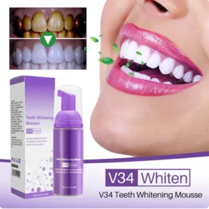 Bright White Teeth Care Mousse Toothpaste
