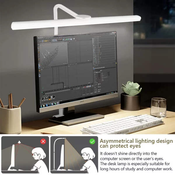 LED Desk Lamp With Clamp