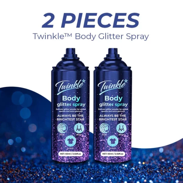 Zakdavi™ Twinkle Body Glitter Spray