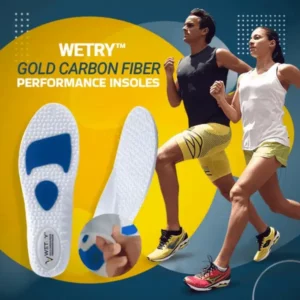 WETRY™ Gold Carbon Fiber Performance Insoles