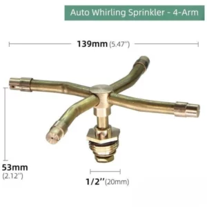 Automatic rotating sprinkler