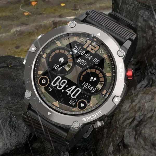 HD-LCD Tactical Bluetooth Sports Watch