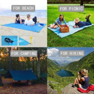 Light-weight outdoor picnic mat, beach mat