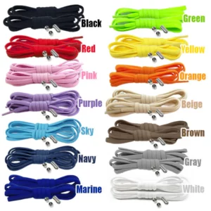 Dobshow™ Multicolor Tie-free Shoelaces (1pair )