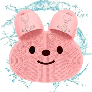 Silicone Rabbit-shaped Foot Rubbing Shower Mat