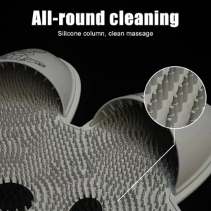 Silicone Rabbit-shaped Foot Rubbing Shower Mat