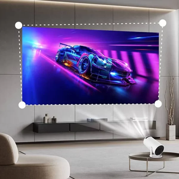 Micro projector, create a private home theater, enjoy the audio-visual feast