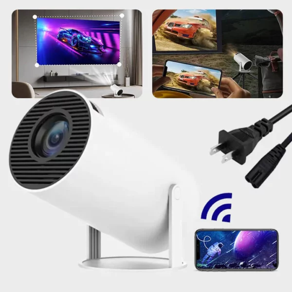 Micro projector, create a private home theater, enjoy the audio-visual feast