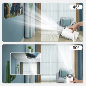 Micro projector, create a private home theater, enjoy the audio-visual feast