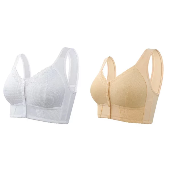 2024 New Stretchy Front Closure Breathable Bra for Seniors