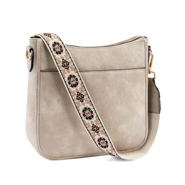 Women's Versatile Leather Crossbody Bag