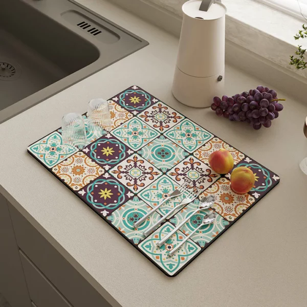 Kitchen Essentials—Absorbent & Water-Controlled Placemat