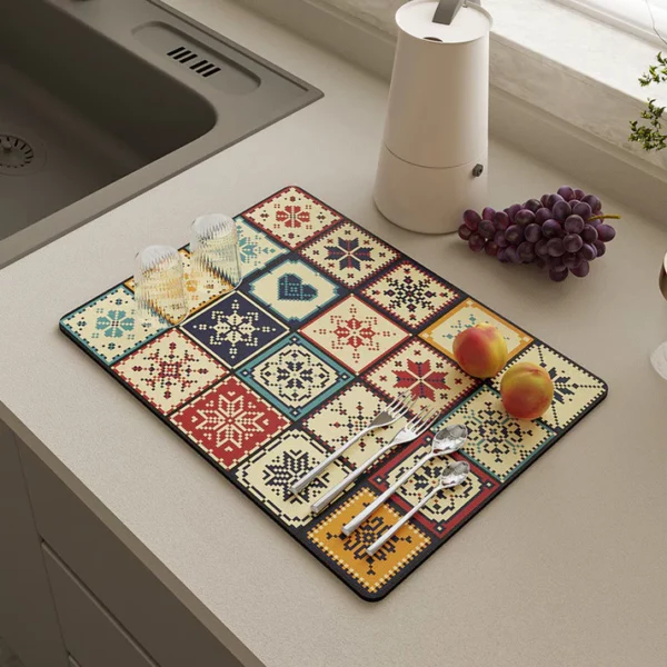 Kitchen Essentials—Absorbent & Water-Controlled Placemat