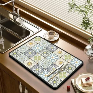 Kitchen Essentials—Absorbent & Water-Controlled Placemat